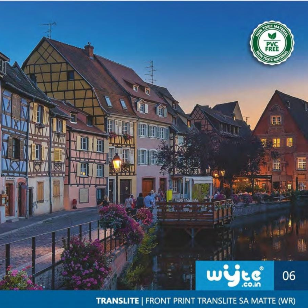 Front Print Translite 125 Matte (Wr) Brand Wyte